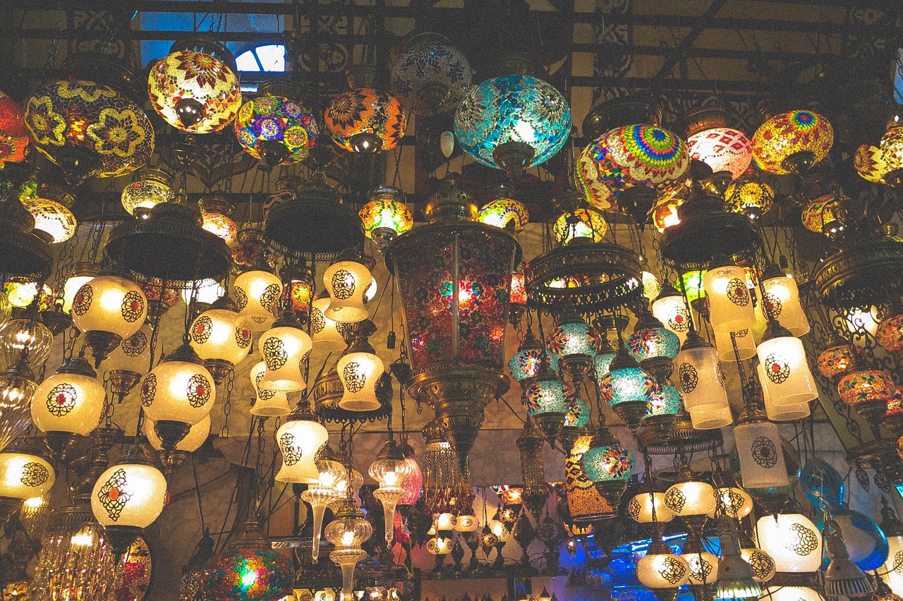 Turkish mosaic lights
